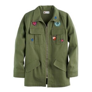 Disney D-Signed Descendants 2 Girls, “So Many Ways To Be Wicked" Patch Jacket M